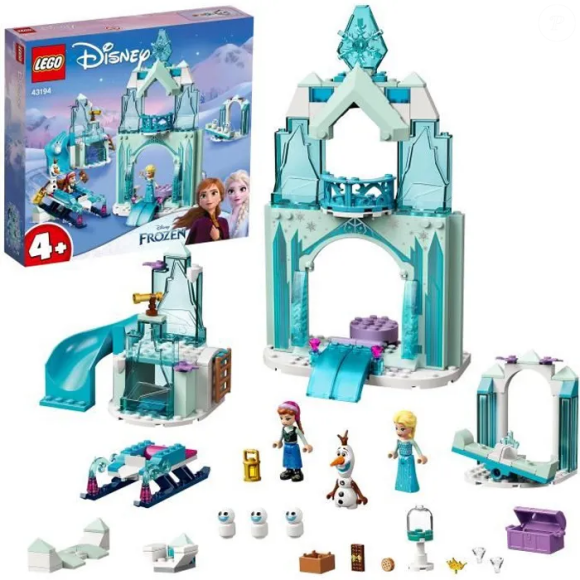 Votre enfant va vivre une expérience glacée avec ce jeu le monde féerique d'Anna et Elsa Lego Disney Princess