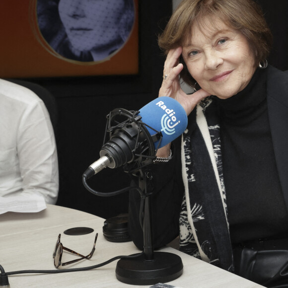 Exclusif - Macha Meril - Macha Meril était l'invitée de CS Cohen à Radio J à Paris, France, le 17 novembre 2022. © Jack Tribeca/Bestimage 