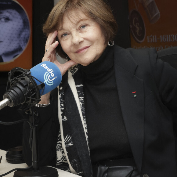 Exclusif - Macha Meril - Macha Meril était l'invitée de CS Cohen à Radio J à Paris, France, le 17 novembre 2022. © Jack Tribeca/Bestimage 