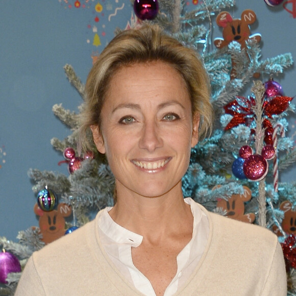 Anne-Sophie Lapix - Lancement du Noël de Disneyland Paris avec une nouvelle parade sur le thème "Les Nouvelles Princesses" à Marne-la-Vallée, le 15 novembre 2014. 
