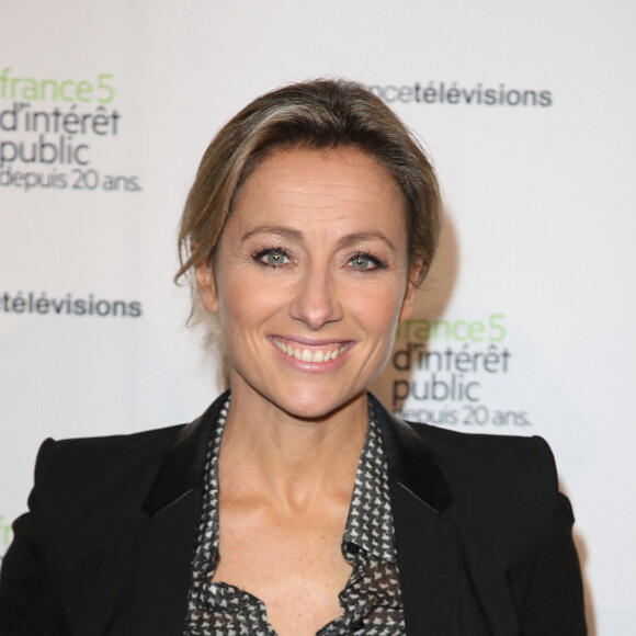 Anne-Sophie Lapix - Soirée du 20ème anniversaire de France 5 à la Cité de la mode et du design à Paris, le 27 novembre 2014.