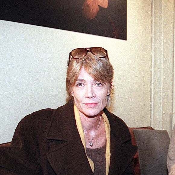 Françoise Hardy et Jean-Marie Périer au vernissage de l'exposition du photographe