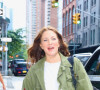 Exclusif - Drew Barrymore se promène à New York, le 7 août 2022. 
