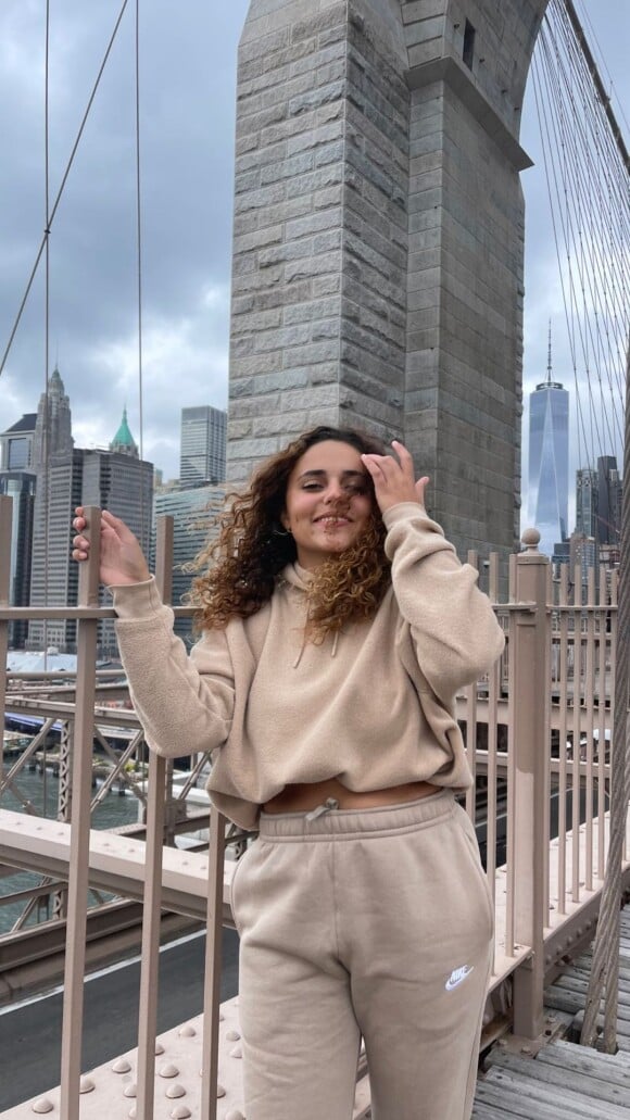Lucien Belves et Alizée Bochet en vacances à New York. Instagram. Le 7 septembre 2022.