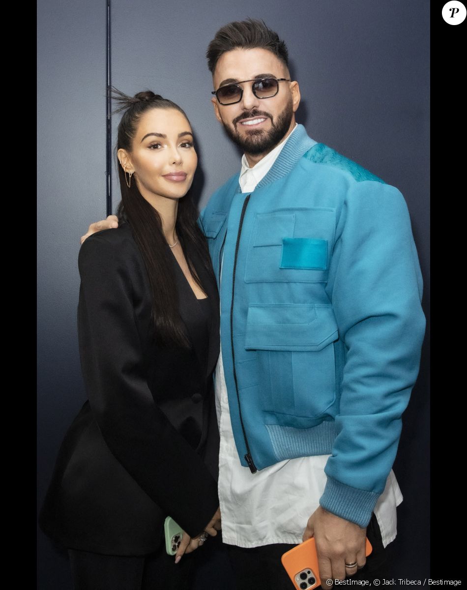 Exclusif - Nabilla Benattia et son mari Thomas Vergara - Nabilla Benattia, son mari Thomas Vergara et leur fils Milann posent lors de l'avant première du documentaire "Nabilla sans filtre" (Amazon Prime Vidéo) à Paris le 22 Novembre 2021. le 26 novembre le documentaire composé de sept épisodes disponibles "Nabilla : Sans filtre" sortira sur Amazon Prime Video. Selon Amazon, il sera possible d'y voir "Nabilla se dévoiler comme jamais auparavant, en évoquant ses succès, ses combats, les étapes et obstacles qu'elle a surmontés ainsi que les moments décisifs de sa vie qui ont fait d'elle la femme qu'elle est aujourd'hui". Elle racontera notamment "comment elle est devenue une entrepreneuse à succès ainsi que l'une des influenceuses françaises les plus suivies avec 6,8 millions d'abonnés, tout en gérant sa vie de famille" et y partagera son mariage avec Thomas Vergara. © Jack Tribeca / Bestimage