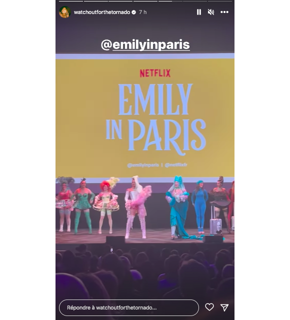 Louane a capturé l'ambiance de l'avant-première d'Emily in Paris saison 3 à Paris !