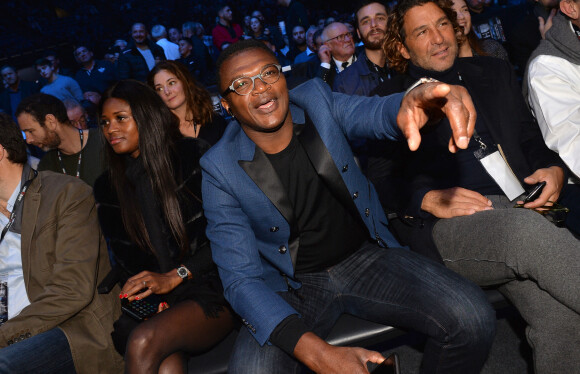 Marcel Desailly lors du gala de boxe Univent à l'AccorHotels Arena de Paris pour le championnat du monde WBA le 15 novembre 2019. © Veeren / Bestimage