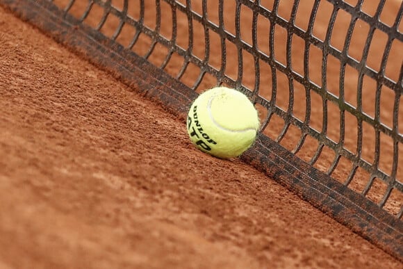 Illustration balle de tennis - Tournoi de tennis Masters Madrid.