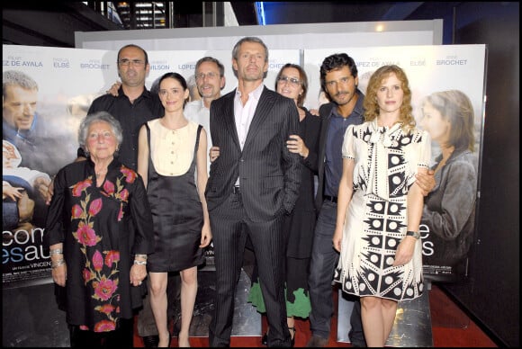 Andrée Damant, Vincent Granq, Pilar Lopez De Ayala, Christophe Rossignon, Lambert Wilson, Anne Brochet, Pascal Elbe et Florence Darel - Avant-première du film "Comme les autres"