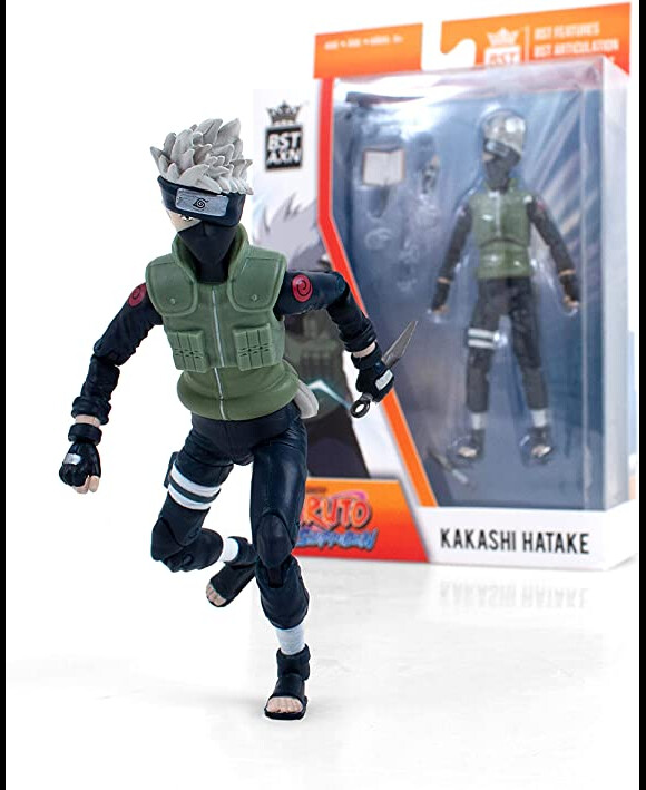 Vitre enfant opoyrra reproduire des scènes mythiques de Naqruto avec cette figurine Kakashi Hatake de Goodsmile