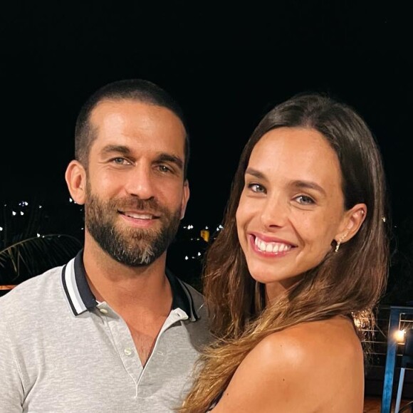 Marine Lorphelin et son fiancé Christophe