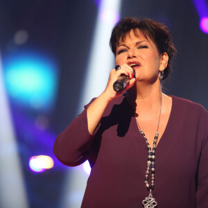Exclusif - Maurane - Enregistrement de l'emission TV pour France 2,"Le Grand Show" de Michel Drucker avec en invité d'honneur Serge Lama, qui sera diffusée le 22 mars 2014 sur France 2