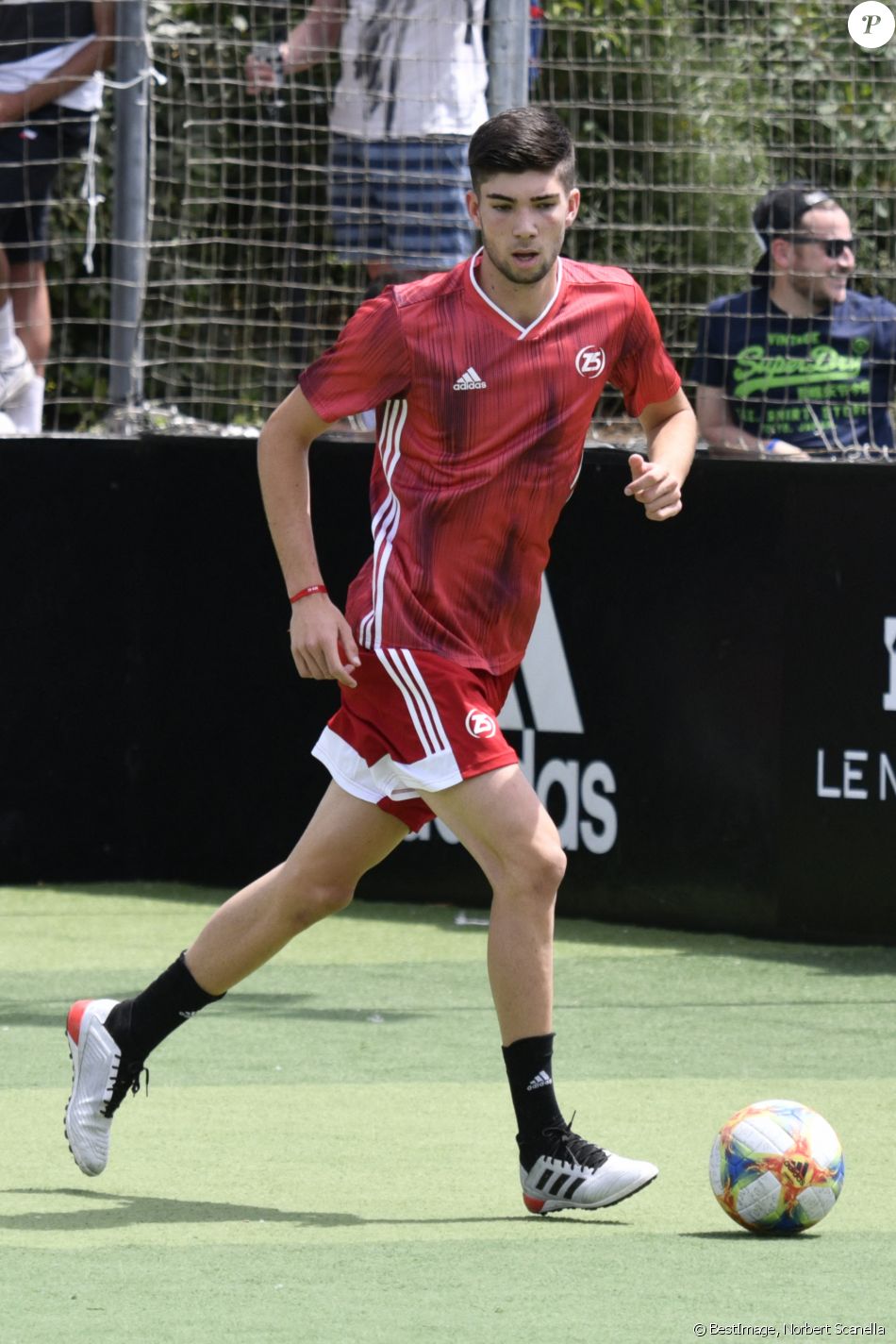 Théo Zidane lors de la grande finale de la Z5 Cup à AixenProvence