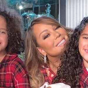 Mariah Carey et ses enfants Moroccan et Monroe Cannon.