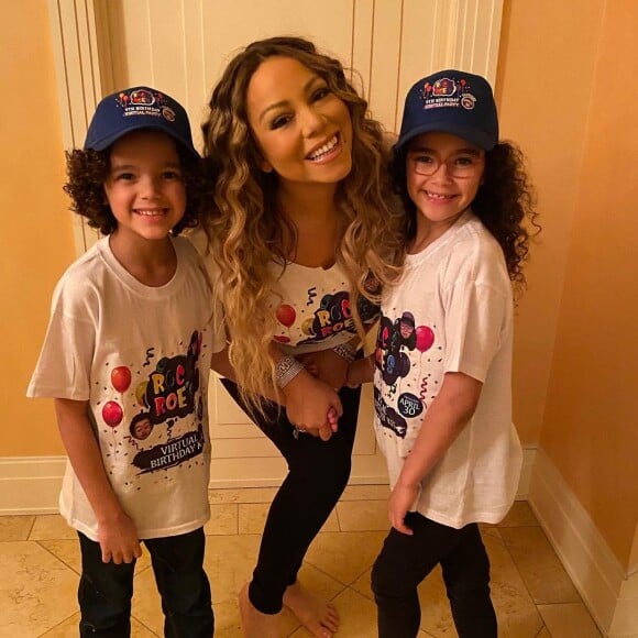 Les enfants de Mariah Carey, Monroe et Moroccan, fêtent leurs 9 ans.