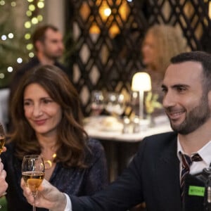 Exclusif  François Berléand, Valérie Karsenti, Rémi Deval - Jour 2 - Plateau - Enregistrement de l'émission "Le grand restaurant,  la guerre de l'étoile ", diffusée le 15 décembre sur M6 © Cyril Moreau / Bestimage