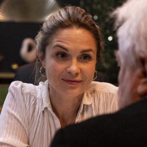 Exclusif -  Barbara Schulz, André Dussollier - Jour 4 - Plateau - Enregistrement de l'émission "Le grand restaurant,  la guerre de l'étoile ", diffusée le 15 décembre sur M6 © Cyril Moreau / Bestimage