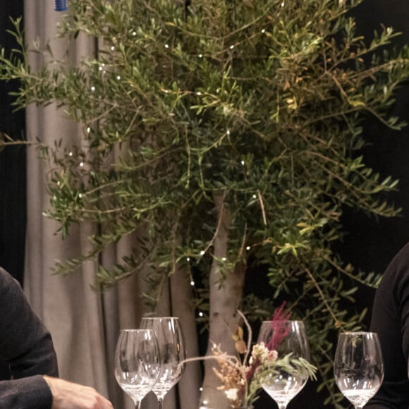 Exclusif -  M.Pokora (Matt Pokora), Arnaud Ducret - Jour 5 - Plateau - Enregistrement de l'émission "Le grand restaurant,  la guerre de l'étoile ", diffusée le 15 décembre sur M6 © Cyril Moreau / Bestimage