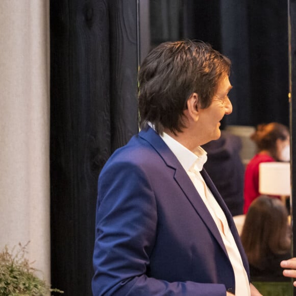 Exclusif -  Pierre Palmade, Franck Dubosc - Jour 6 - Plateau - Enregistrement de l'émission "Le grand restaurant,  la guerre de l'étoile ", diffusée le 15 décembre sur M6 © Cyril Moreau / Bestimage