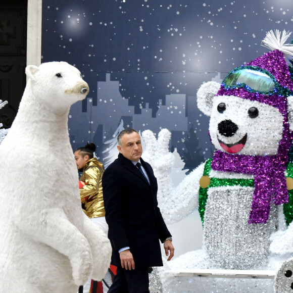 Le traditionnel arbre de Noël du Palais Princier de Monaco en présence du prince Albert II de Monaco, de la princesse Charlene et leurs deux enfants, la princesse Gabriella et le prince Jacques. Le couple princier et leurs enfants ont distribué cadeaux et friandises aux enfants monégasques, dans la cour du Palais, le 14 décembre 2022. © Bruno Bebert / Bestimage 