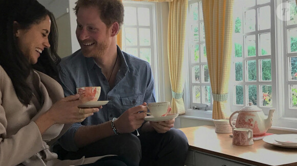 Le prince Harry et Meghan Markle - Images du documentaire Netflix "Harry & Meghan". La série comporte six parties et couvre la relation du couple depuis leurs premières fréquentations jusqu'à leur décision de prendre du recul en tant que membres actifs de la famille royale britannique et leurs activités ultérieures. 