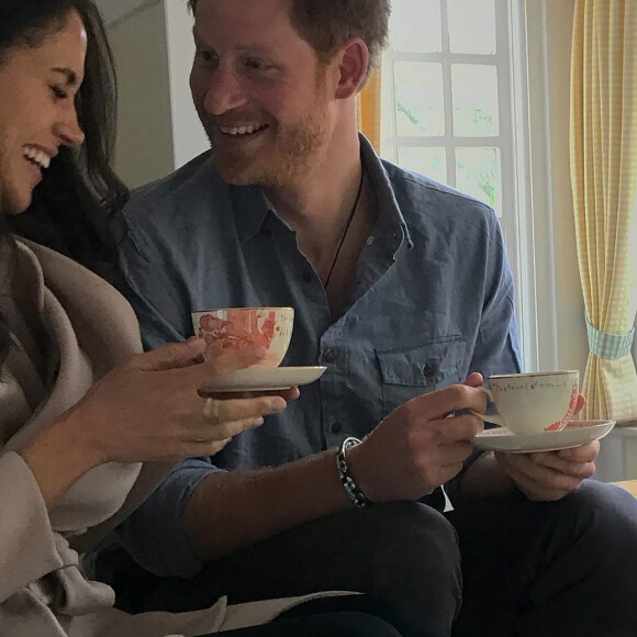 Le prince Harry et Meghan Markle - Images du documentaire Netflix "Harry & Meghan". La série comporte six parties et couvre la relation du couple depuis leurs premières fréquentations jusqu'à leur décision de prendre du recul en tant que membres actifs de la famille royale britannique et leurs activités ultérieures. 