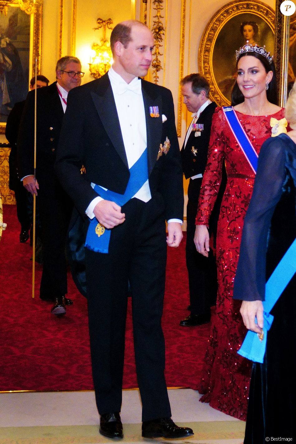 Le Prince William Prince De Galles Et Catherine Kate Middleton Princesse De Galles La