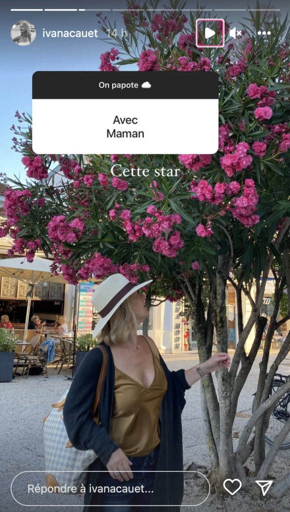 Ivana, la fille de Cauet, partage une photo de sa maman Virginie - Instagram