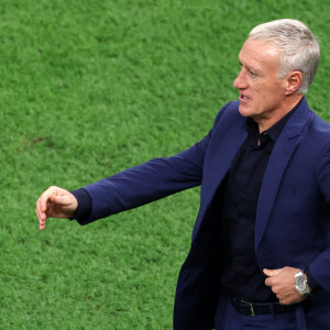 Didier Deschamps - Match "France - Argentine (3-3 - tab 2-4)" en finale de la Coupe du Monde 2022 au Qatar (FIFA World Cup Qatar 2022) le 18 décembre 2022.