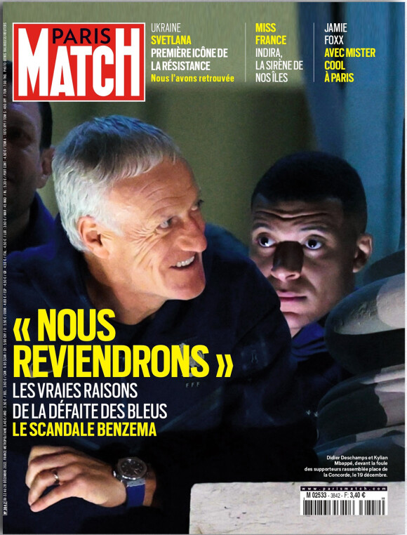 Paris Match numéo 3842 du 22 décembre 2022