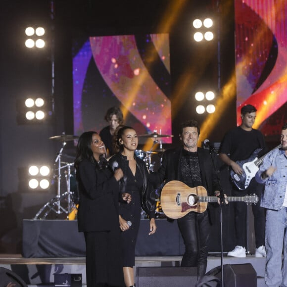 Exclusif - Mentissa, Chimène Badi, Patrick Bruel, Claudio Capeo - Enregistrement du Concert pour la Tolérance 2022 à Agadir, diffusée le 23 décembre sur W9 © Jack Tribeca / Bestimage