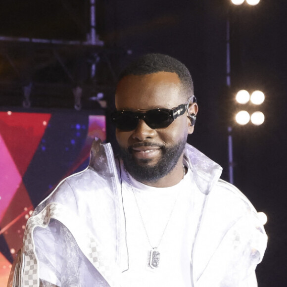 Exclusif - Gims - Enregistrement du Concert pour la Tolérance 2022 à Agadir, diffusée le 23 décembre sur W9 © Jack Tribeca / Bestimage