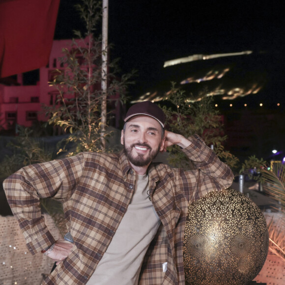 Exclusif - Christophe Willem - Backstage - Enregistrement du Concert pour la Tolérance 2022 à Agadir, diffusée le 23 décembre sur W9 © Jack Tribeca / Bestimage