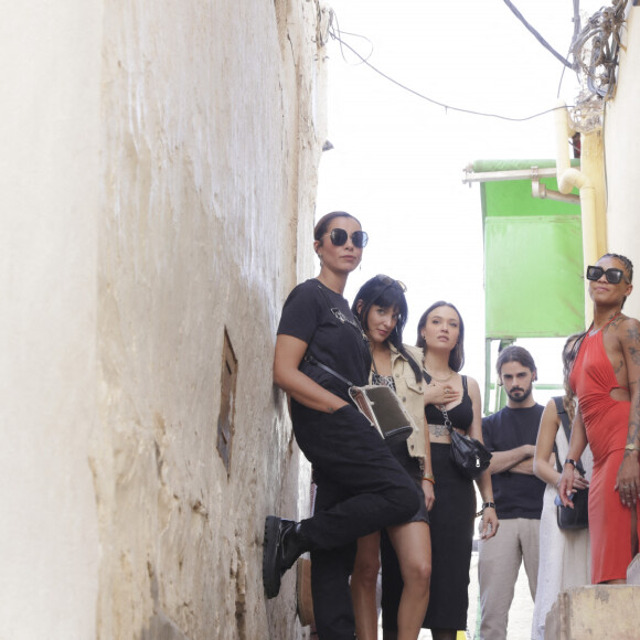 Exclusif - Chimène Badi, Erika Moulet et la troupe de Molière - Rencontres à Taghazout à l'occasion des préparatifs du Concert pour la Tolérance 2022 à Agadir, diffusée le 23 décembre sur W9 © Jack Tribeca / Bestimage