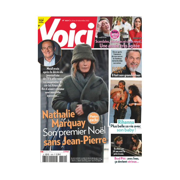 Couverture du magazine "Voici".
