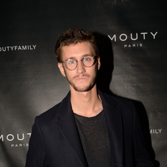 Jean-Baptiste Maunier - Lancement de la première collection 100% masculin de la marque "Mouty" à l'Arc à Paris le 24 septembre 2018. © Rachid Bellak/Bestimage