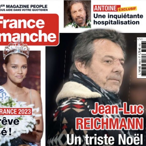 Couverture du magazine "France Dimanche", numéro du 23 décembre 2022.