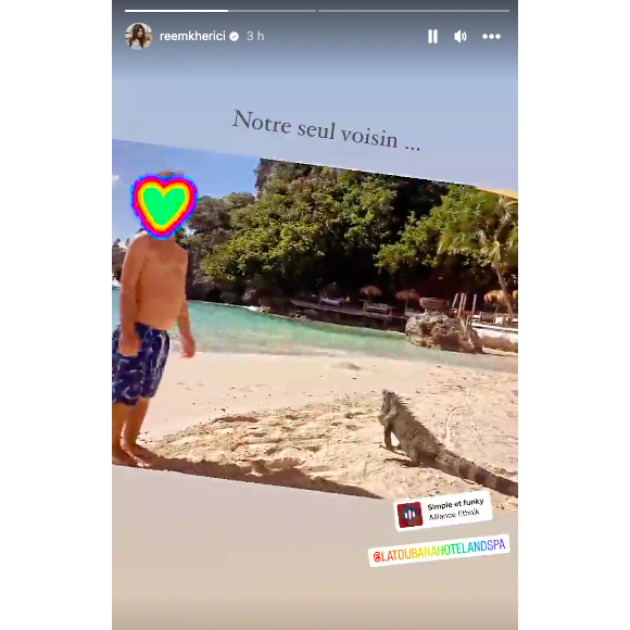 Reem Kherici partage une rare vidéo de son fils sur Instagram