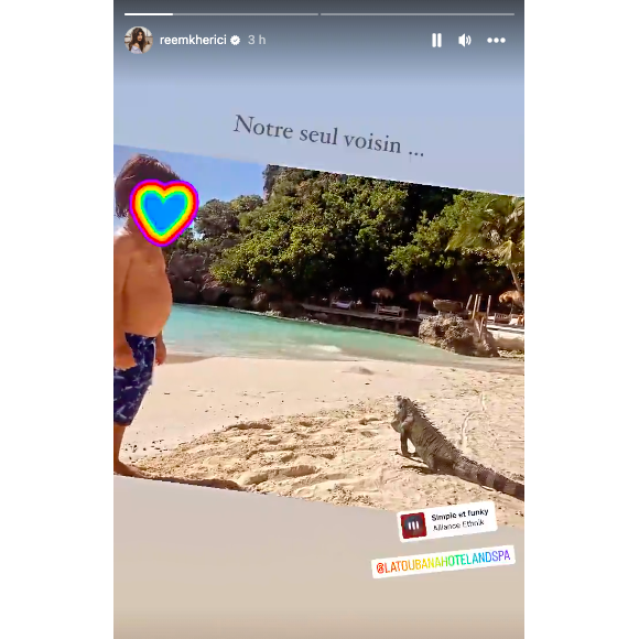 Reem Kherici partage une rare vidéo de son fils sur Instagram