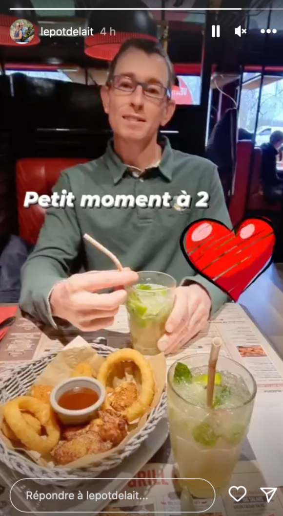 Hervé et Stéphanie sur Instagram