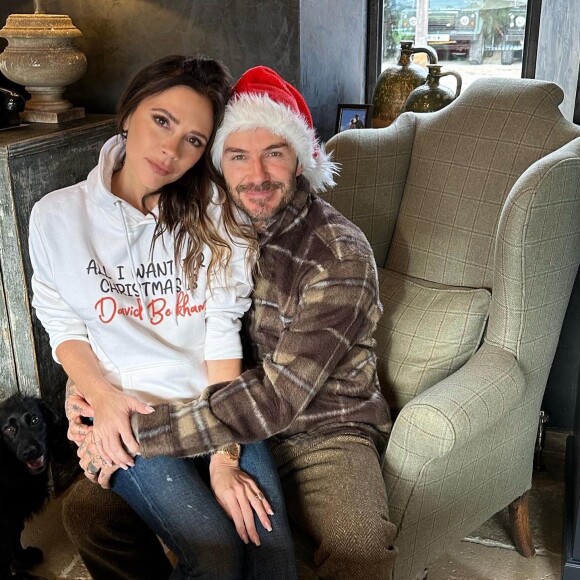 Le Noël de la famille Beckham.
