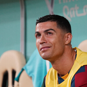 Match "Portugal - Suisse (6-1)" lors de la Coupe du Monde 2022 au Qatar, le 6 décembre 2022. © Florencia Tan Jun/Sport Press Photo via Zuma Press/Bestimage  Player of Portugal Cristiano Ronaldo reacts during the FIFA World Cup Qatar 2022 Round of 16 match between Portugal and Switzerland at Lusail Stadium on December 6, 2022 in Lusail, Qatar. 