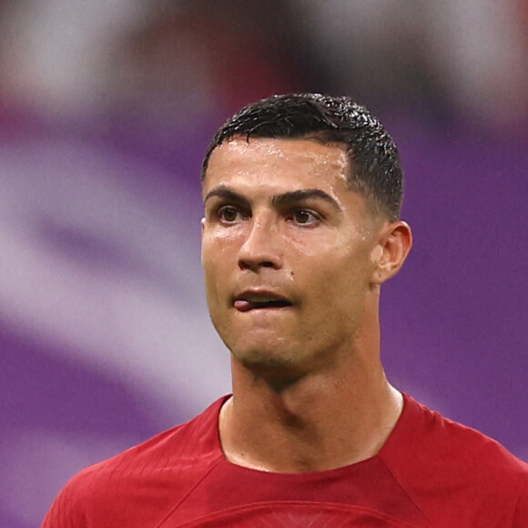 Match "Portugal - Suisse (6-1)" lors de la Coupe du Monde 2022 au Qatar, le 6 décembre 2022. © David Klein/Sportimage/Cal Sport Media/Zuma Press/Bestimage  December 6, 2022, Doha: Doha, Qatar, 6th December 2022. Cristiano Ronaldo of Portugal during the FIFA World Cup 2022 match at Lusail Stadium, Doha. 