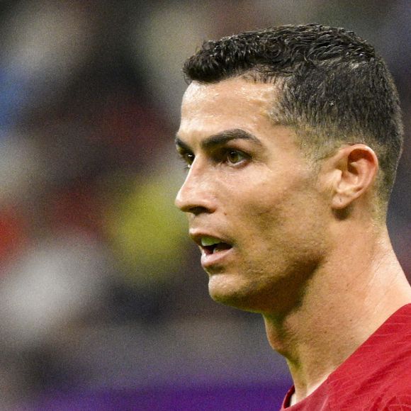 CRISTIANO RONALDO (POR) - Match "Portugal - Uruguay (2-0)" lors de la Coupe du Monde 2022 au Qatar, le 28 novembre 2022.  Match "Portugal - Uruguay (2-0)" at the 2022 World Cup in Qatar (FIFA World Cup Qatar 2022). November 28th, 2022. 