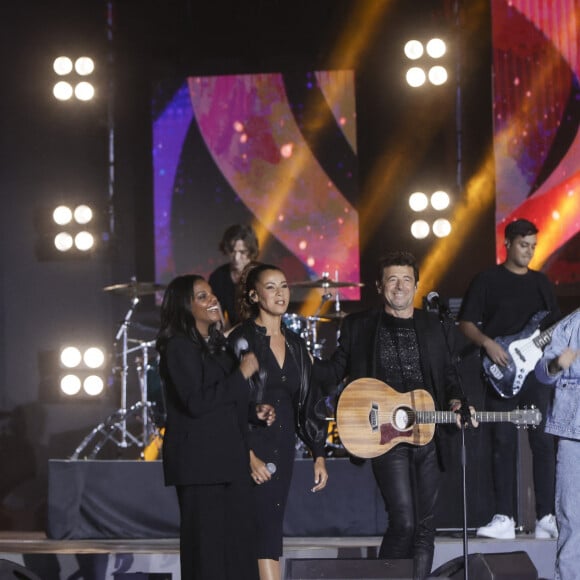 Exclusif - Mentissa, Chimène Badi, Patrick Bruel, Claudio Capéo - Enregistrement du Concert pour la Tolérance 2022 à Agadir. © Jack Tribeca / Bestimage