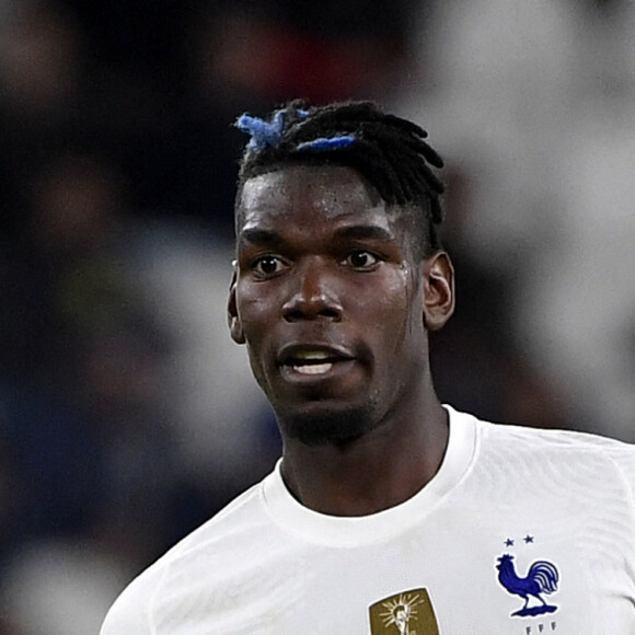 Paul Pogba - Match de football en ligue des Nations : La France bat la Belgique 3-2 au Juventus Stadium à Turin le 8 octobre 2021. © Inside/Panoramic/Bestimage