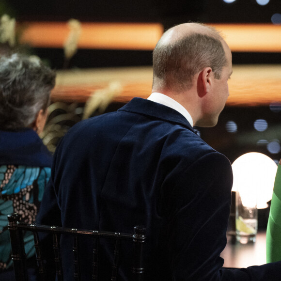 Le prince William, prince de Galles, et Catherine (Kate) Middleton, princesse de Galles, lors de la 2ème cérémonie "Earthshot Prize Awards" au "MGM Music Hall de Fenway" à Boston, le 2 décembre 2022. Au cours de cette soirée, les noms des lauréats seront révélés. 