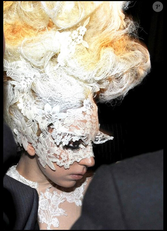Lady Gaga à l'afterparty des Brit Awards. 17/02/2010