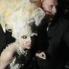 Lady Gaga à l'afterparty des Brit Awards. 17/02/2010