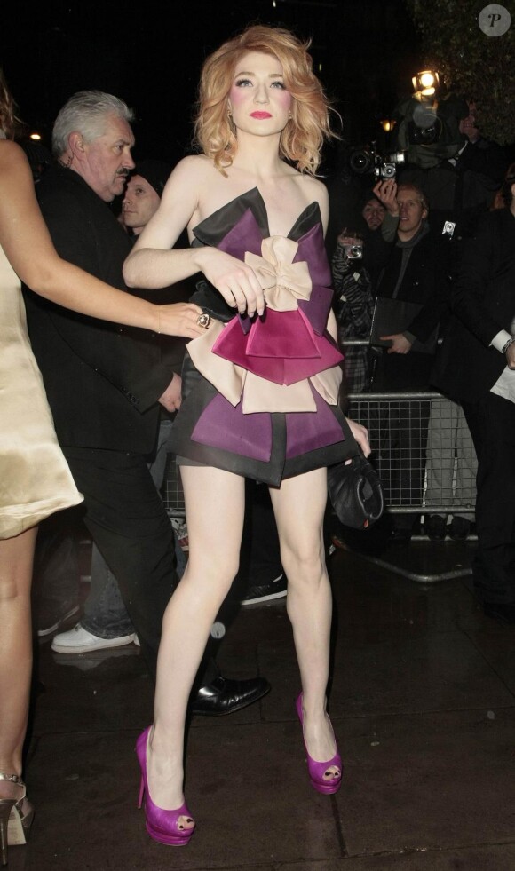 Nicola Roberts à l'afterparty des Brit Awards. 17/02/2010